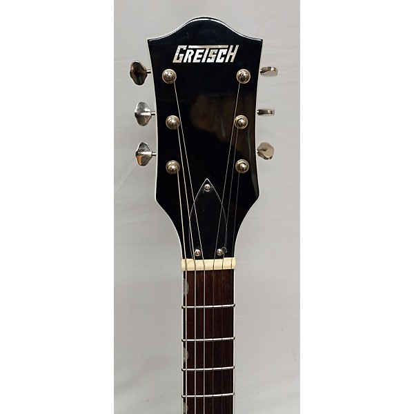 Used Gretsch Guitars Used Gretsch Guitars G5420T Electromatic Silver Sparkle Hollow Body Electric Guitar