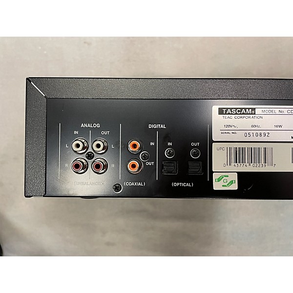 Used TASCAM CD-RW900SL MultiTrack Recorder