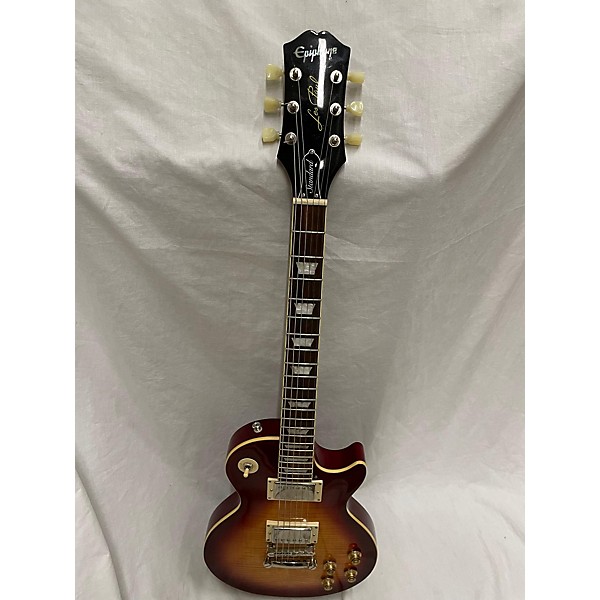 Used Epiphone Used Epiphone Les Paul Standard 2 Color Sunburst Solid Body Electric Guitar