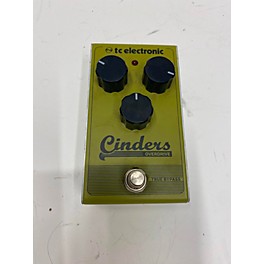 Used TC Electronic Cinders Overdrive Effect Pedal