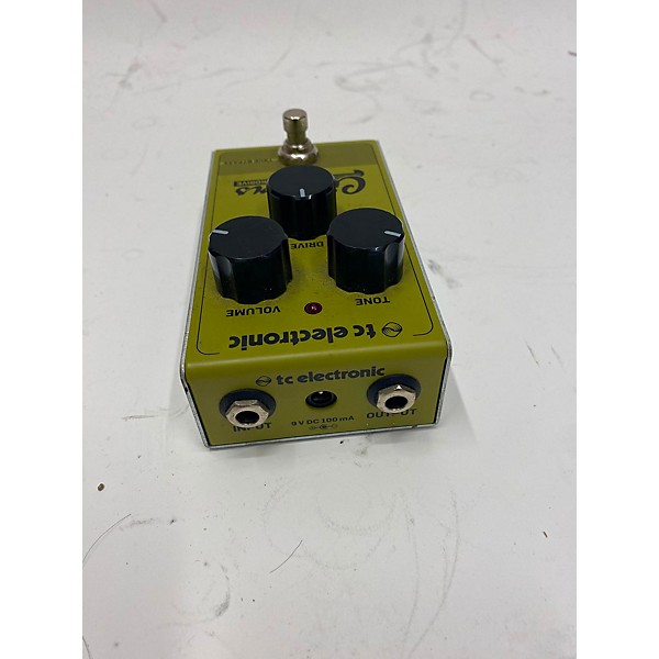 Used TC Electronic Cinders Overdrive Effect Pedal