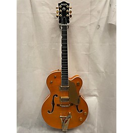 Used Gretsch Guitars Used  Gretsch Guitars 6120AM Yellow Tiger Flame