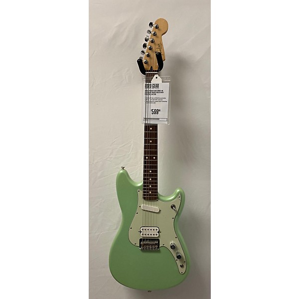 Used Fender Used Fender Duo Sonic HS Seafoam Green Solid Body Electric Guitar