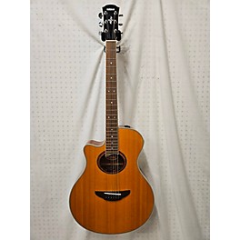 Used Yamaha Used Yamaha APX700II Natural Acoustic Electric Guitar