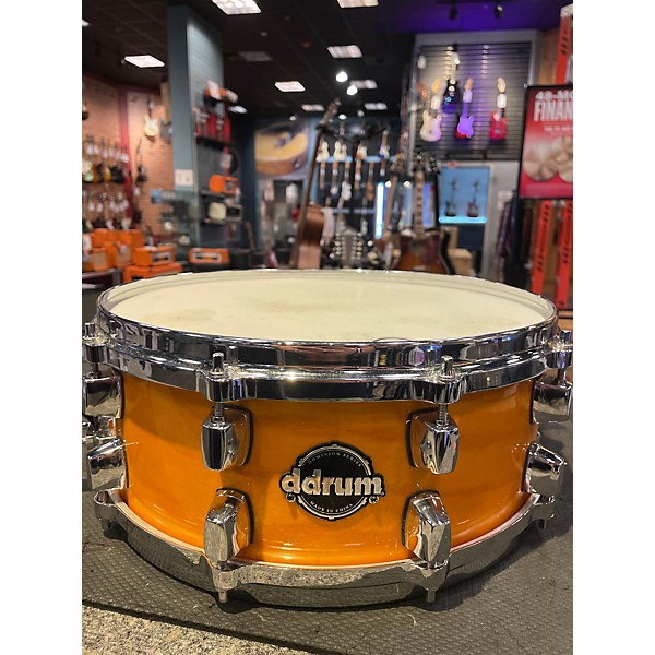 Used ddrum 14X5.5 Dominion Maple SNARE Drum