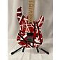 Used EVH STRIPED SERIES RED WITH BLACK STRIPES Solid Body Electric Guitar