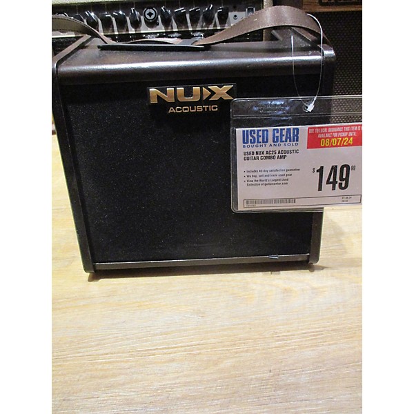 Used NUX AC25 Acoustic Guitar Combo Amp