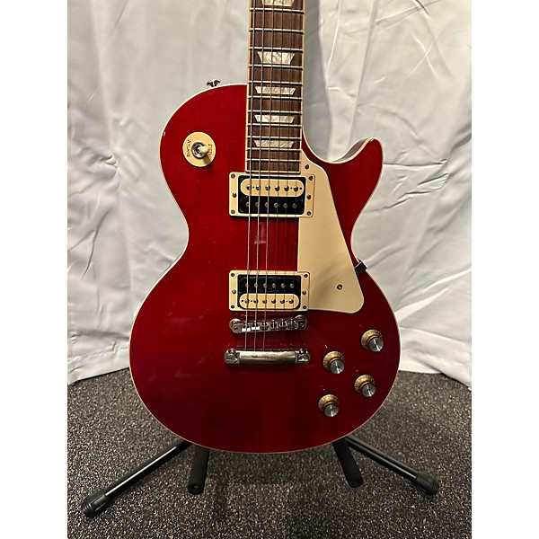 Used Gibson Used 2021 Gibson Les Paul Classic Trans Red Solid Body Electric Guitar