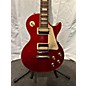 Used Gibson Used 2021 Gibson Les Paul Classic Trans Red Solid Body Electric Guitar