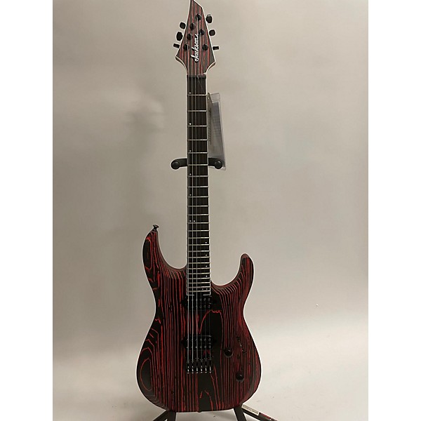 Used Jackson Used Jackson PRO SERIES DINKY DK MODERN ASH HT6 BAKED RED Solid Body Electric Guitar