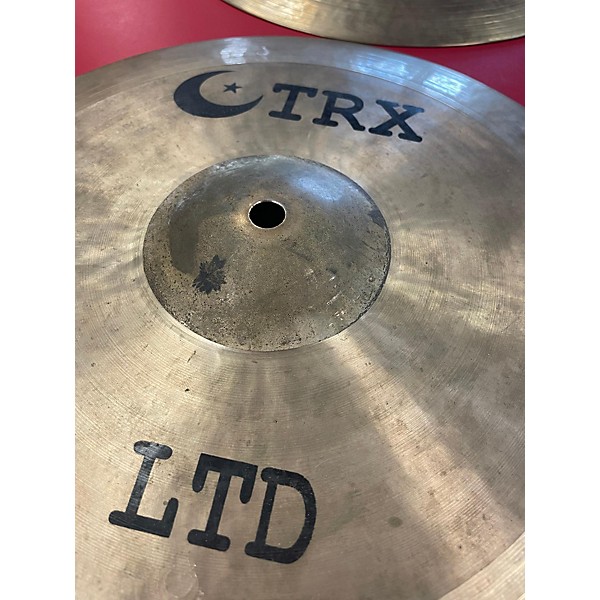 Used TRX 14in LTD HI HAT PAIR Cymbal