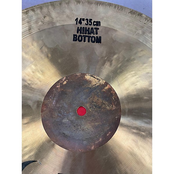 Used TRX 14in LTD HI HAT PAIR Cymbal