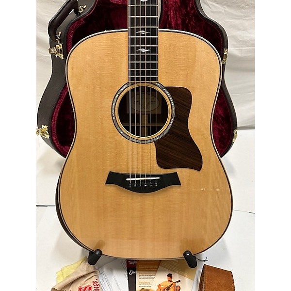 Used Taylor 810E DLX Acoustic Electric Guitar