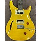 Used PRS Used PRS SE Custom 22 Semi-Hollowbody Santana Yellow Hollow Body Electric Guitar