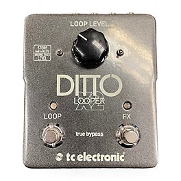 Used TC Electronic Used TC Electronic Ditto X2 Looper Pedal