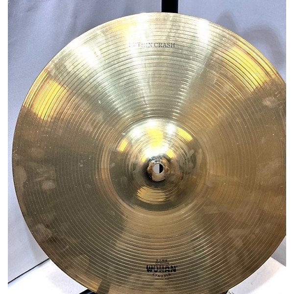 Used Wuhan 16in Thin Crash Cymbal