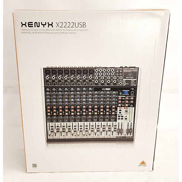 Used Behringer Xenyx X2222USB Unpowered Mixer