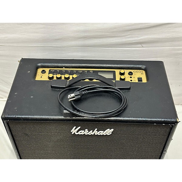 Used Marshall Used Marshall CODE 50W 1x12 Guitar Combo Amp