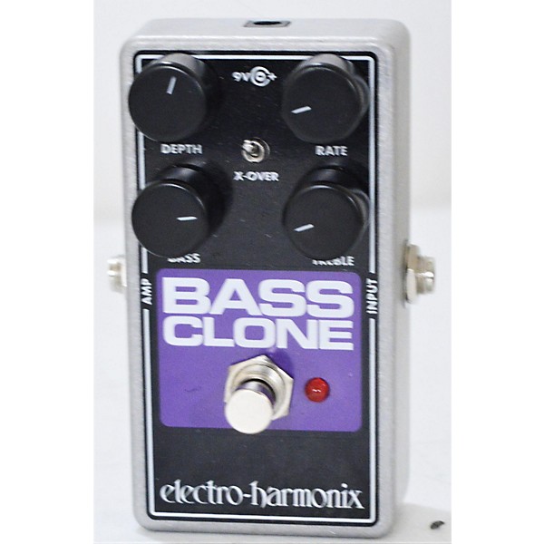 Used Electro-Harmonix Bass Clone Analog Chorus Bass Effect Pedal