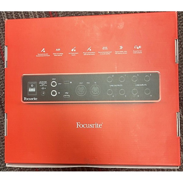 Used Focusrite Scarlett 8i6 Gen 3 Audio Interface