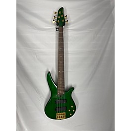 Used Yamaha Used Yamaha Rbx765a Green Electric Bass Guitar