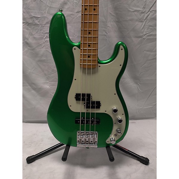 Used Fender Player Plus Active Precision Bass Cosmic Jade Electric Bass Guitar