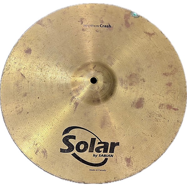 Used Solar by Sabian 16in Crash Cymbal