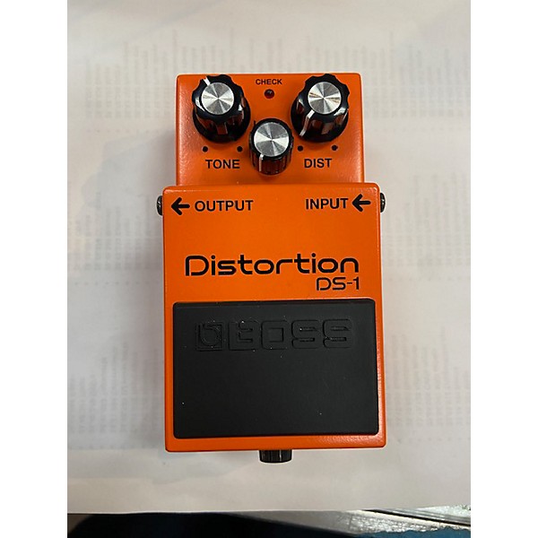 Used BOSS DS1 Distortion Effect Pedal