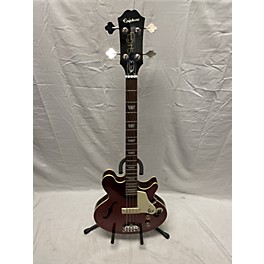 Used Epiphone Jack Casady Signature SPARKLING BURGUNDY Electric Bass Guitar