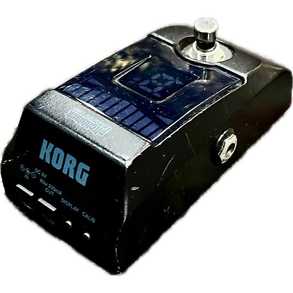 Used KORG PB01 Pitchblack Chromatic Tuner Pedal