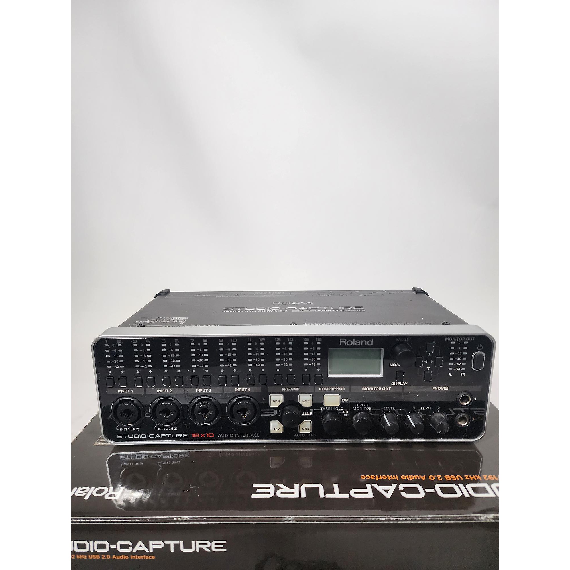 Used Roland Studio Capture 16x8 Audio Interface | Guitar Center