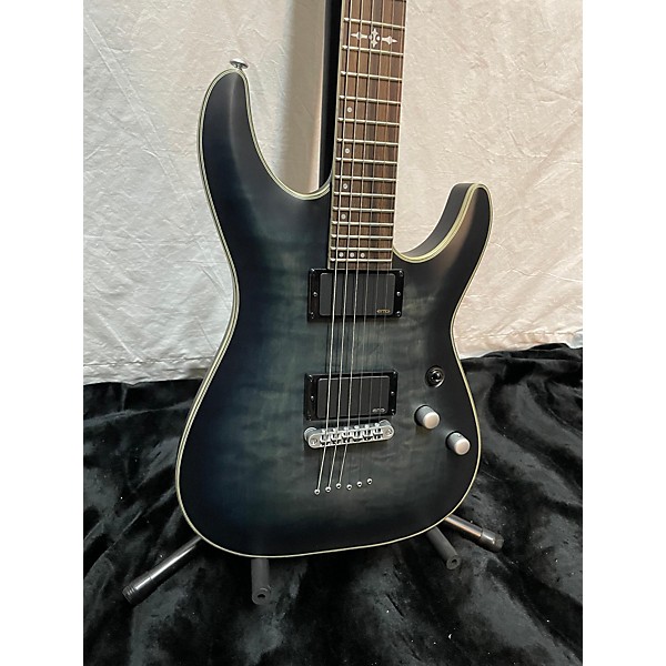 Used Schecter Guitar Research Used Schecter Guitar Research C1 Platinum TRANS BLACK Solid Body Electric Guitar