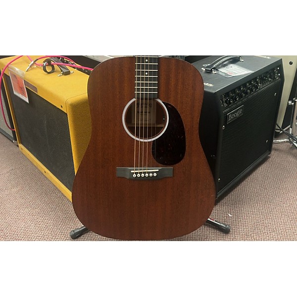 Used Martin Used Martin D10E Satin Natural Acoustic Electric Guitar