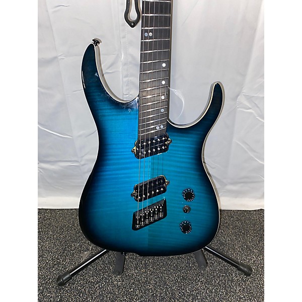 Used Used Ormsby HypeGtr 6 Multiscale Beto Blue Indigo Aurora Burst Solid Body Electric Guitar