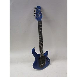 Used Sterling by Music Man Used Sterling By Music Man John Petrucci Majesty Siberian Sapphire Solid Body Electric Guitar