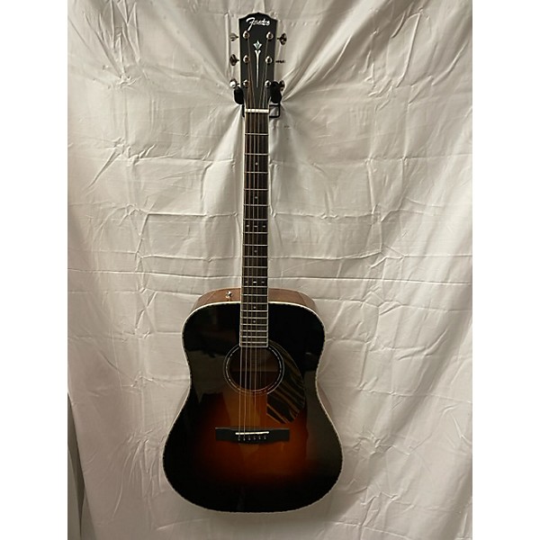 Used Fender Used Fender Paramount PD-220E 3-Color Vintage Sunburst Acoustic Electric Guitar