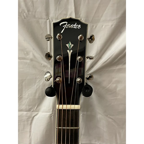 Used Fender Used Fender Paramount PD-220E 3-Color Vintage Sunburst Acoustic Electric Guitar