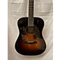 Used Fender Used Fender Paramount PD-220E 3-Color Vintage Sunburst Acoustic Electric Guitar