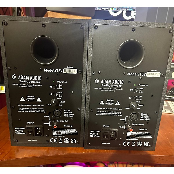 Used ADAM Audio T5v PAIR Powered Monitor