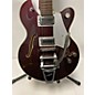 Used Gretsch Guitars Used Gretsch Guitars G5655T-CB-JR Burgundy Hollow Body Electric Guitar