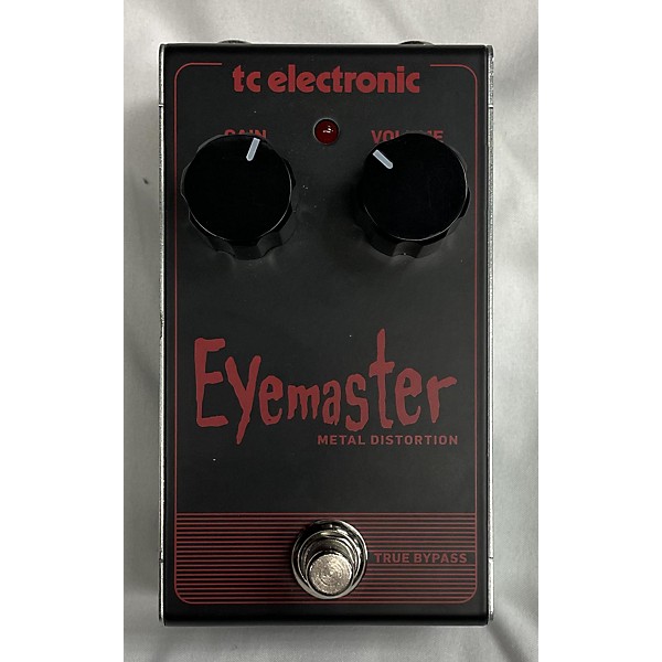 Used TC Electronic Eyemaster Metal Distortion Effect Pedal