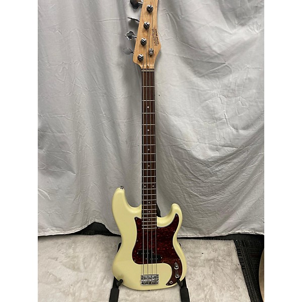 Used Used NASHVILLE GUITAR WORKS NGW 210IV White Electric Bass Guitar