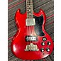 Used Sekova Short Scale Double Cutaway Electric Bass Guitar thumbnail