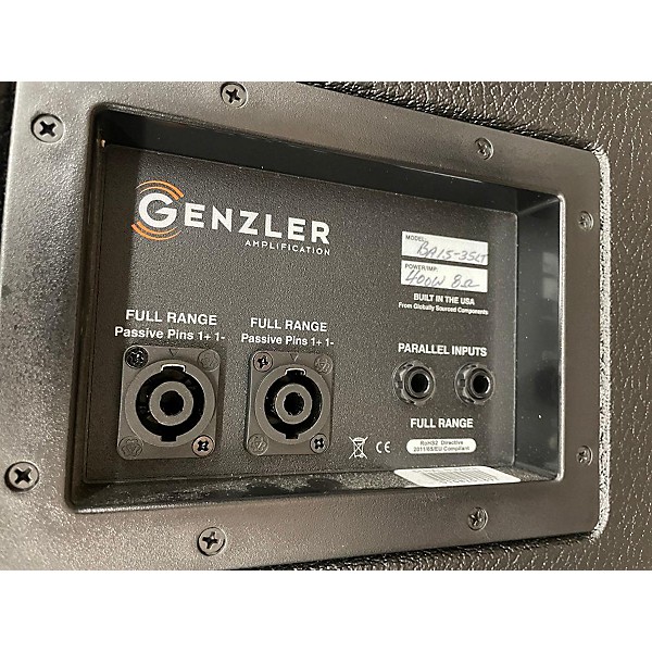 Used Genzler Amplification BA15 Bass Cabinet