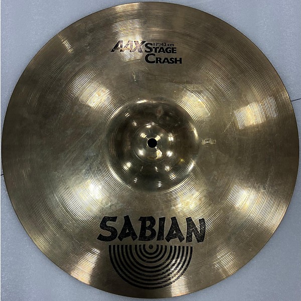 Used SABIAN 17in AAX Stage Crash Cymbal