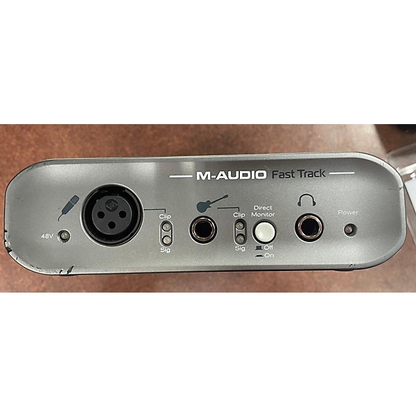 Used M-Audio FAST TRACK Audio Interface