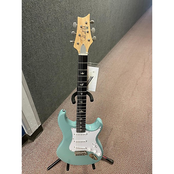 Used PRS Used PRS SE Silver Sky Stone Blue Solid Body Electric Guitar