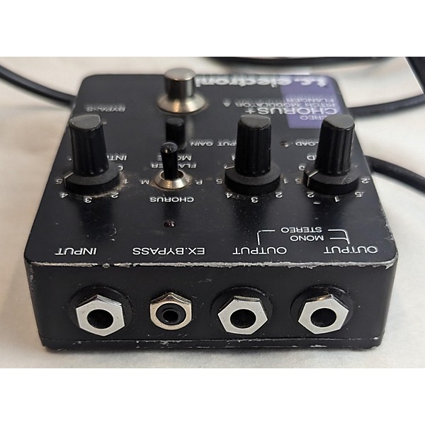 Used TC Electronic Stereo Chorus Plus Effect Pedal