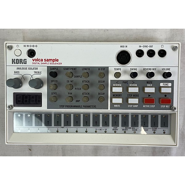 Used KORG Volca Sample Synthesizer