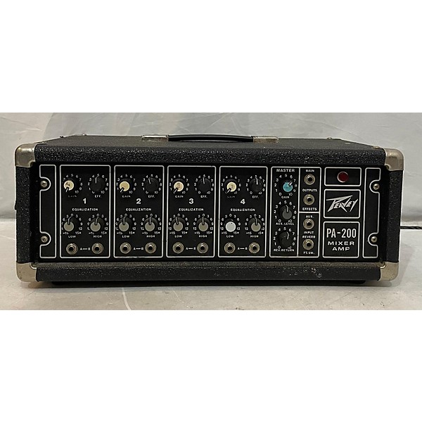 Used Peavey Pa200 Powered Mixer
